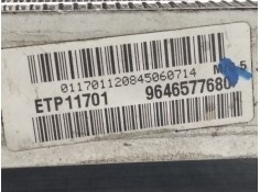 Recambio de radiador agua para citroen c5 berlina exclusive referencia OEM IAM 9646577680   2