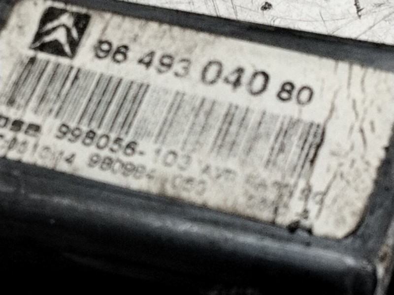 Recambio de elevalunas delantero derecho para citroen c5 berlina exclusive referencia OEM IAM 9649304080  