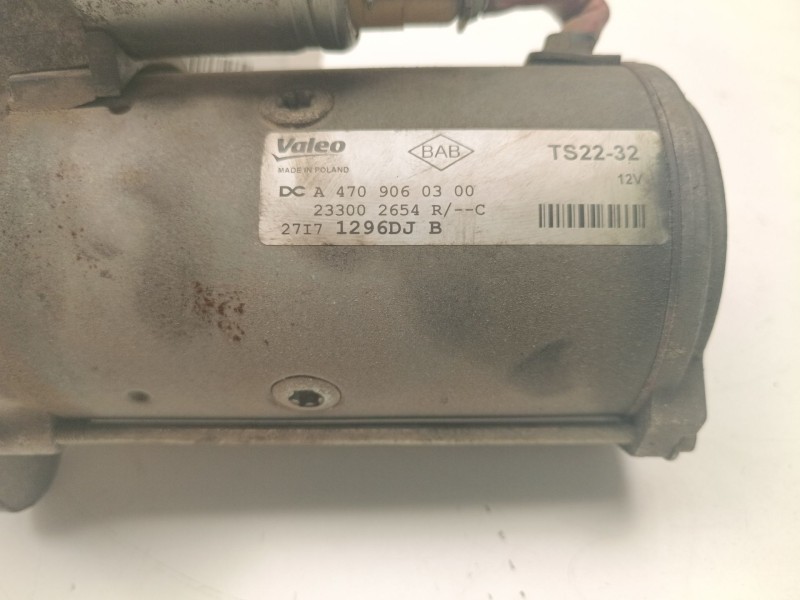 Recambio de motor arranque para renault master 2.5 turbodiesel referencia OEM IAM M9TC704  