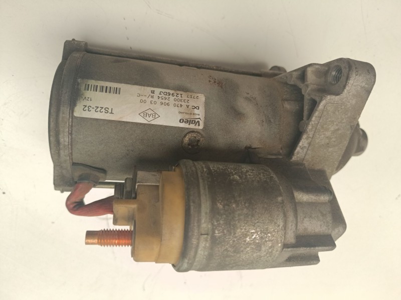 Recambio de motor arranque para renault master 2.5 turbodiesel referencia OEM IAM 4709060300  