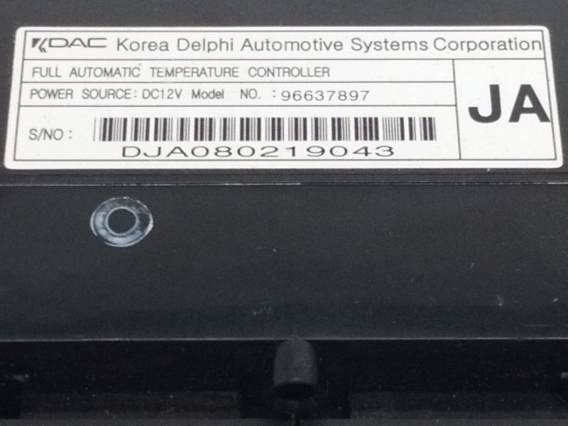 Recambio de mando calefaccion / aire acondicionado para chevrolet epica 2.0 diesel cat referencia OEM IAM 96637897  