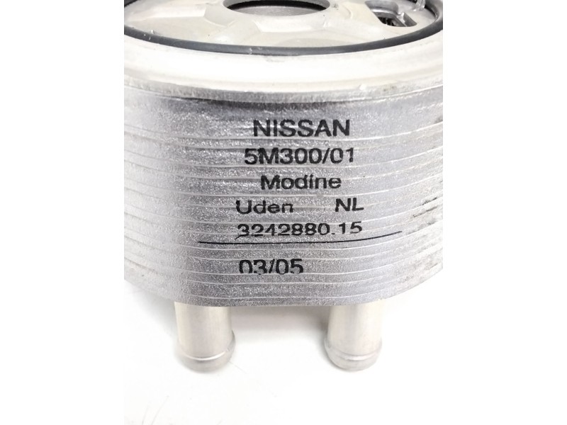 Recambio de enfriador aceite motor para nissan navara pick-up (d40m) 2.5 dci cat referencia OEM IAM 5M30001 324200015 