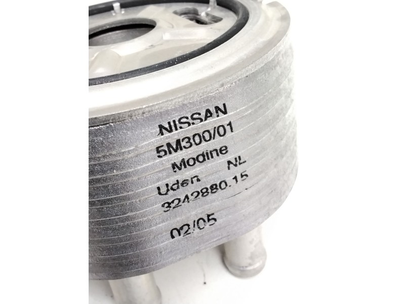 Recambio de enfriador aceite motor para nissan navara pick-up (d40m) 2.5 dci cat referencia OEM IAM 5M30001 324288015 