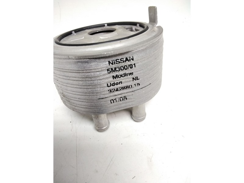 Recambio de enfriador aceite motor para nissan navara pick-up (d40m) 2.5 dci cat referencia OEM IAM 5M30001 324288015 