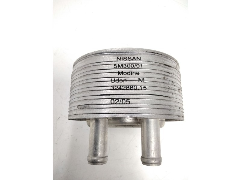 Recambio de enfriador aceite motor para nissan navara pick-up (d40m) 2.5 dci cat referencia OEM IAM 5M30001 324288015 