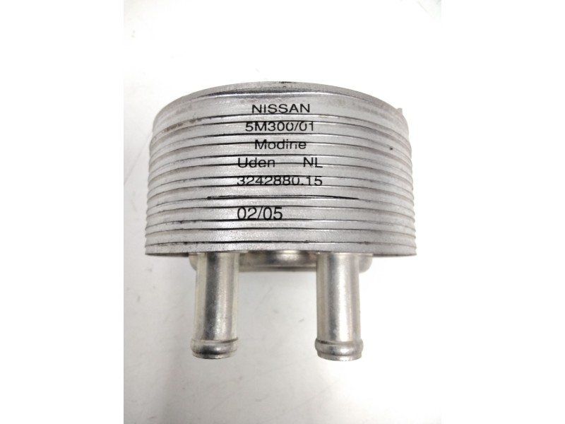 Recambio de enfriador aceite motor para nissan navara pick-up (d40m) 2.5 dci cat referencia OEM IAM 5M30001 324288015 