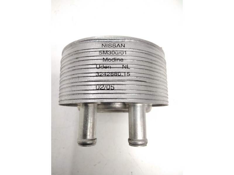 Recambio de enfriador aceite motor para nissan navara pick-up (d40m) 2.5 dci cat referencia OEM IAM 5M30001 324288015 