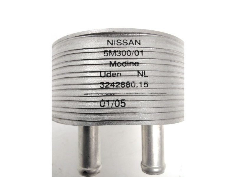 Recambio de enfriador aceite motor para nissan navara pick-up (d40m) 2.5 dci cat referencia OEM IAM 5M30001 324288015 