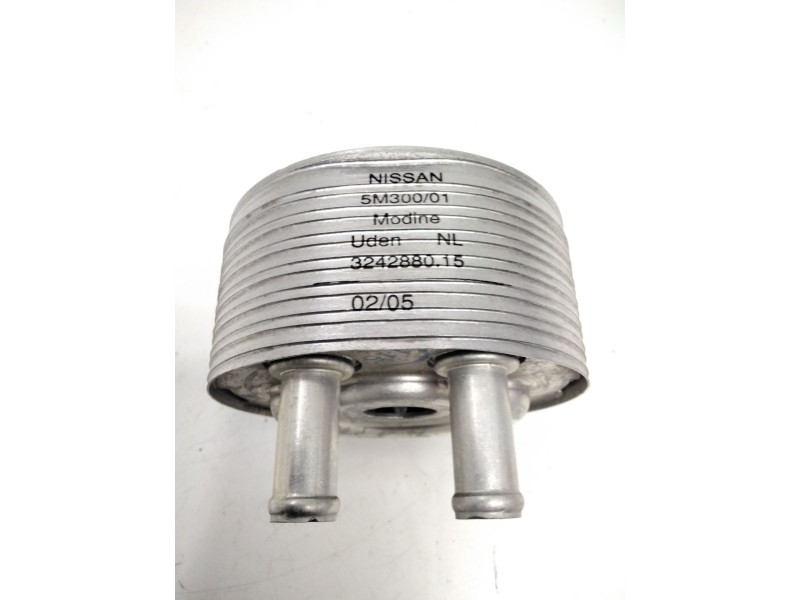 Recambio de enfriador aceite motor para nissan navara pick-up (d40m) 2.5 dci cat referencia OEM IAM 5M30001 324288015 