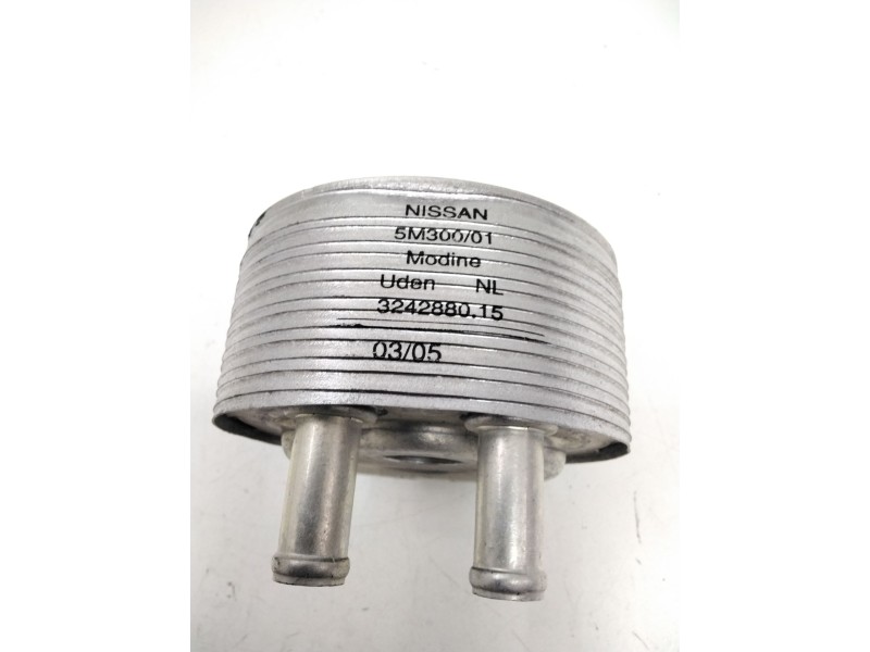 Recambio de enfriador aceite motor para nissan navara pick-up (d40m) 2.5 dci cat referencia OEM IAM 5M30001 324288015 