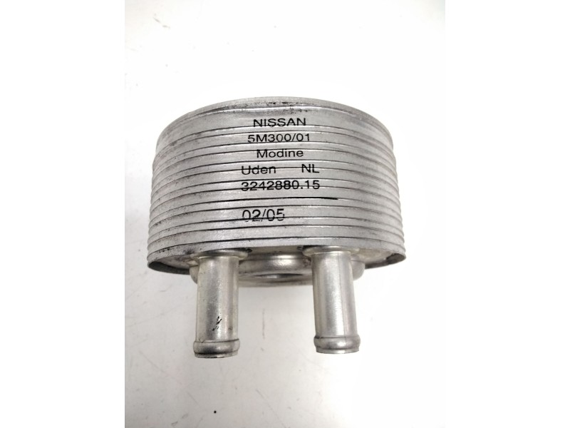 Recambio de enfriador aceite motor para nissan navara pick-up (d40m) 2.5 dci cat referencia OEM IAM 5M30001 324288015 
