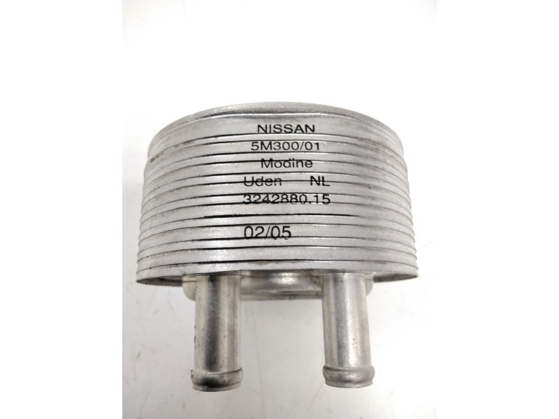 Recambio de enfriador aceite motor para nissan navara pick-up (d40m) 2.5 dci cat referencia OEM IAM 5M30001 324288015 