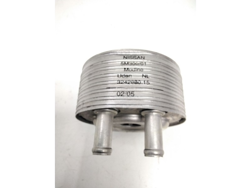 Recambio de enfriador aceite motor para nissan navara pick-up (d40m) 2.5 dci cat referencia OEM IAM 5M30001 324288015 