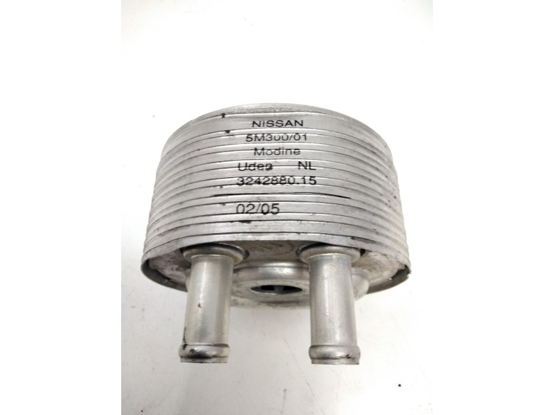 Recambio de enfriador aceite motor para nissan navara pick-up (d40m) 2.5 dci cat referencia OEM IAM 5M30001 324288015 