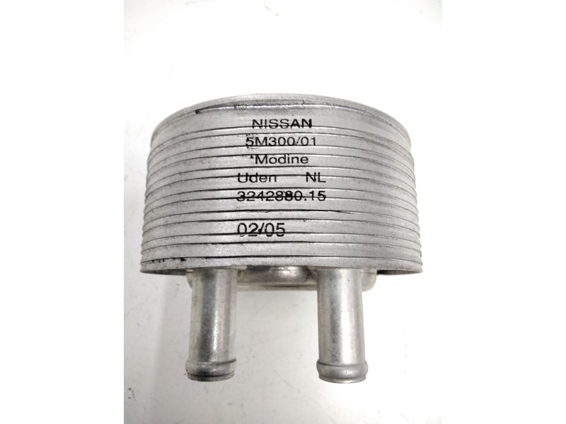 Recambio de enfriador aceite motor para nissan navara pick-up (d40m) 2.5 dci cat referencia OEM IAM 5M30001 324288015 
