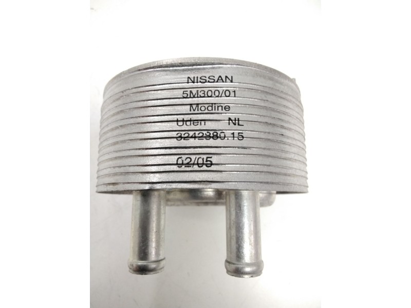 Recambio de enfriador aceite motor para nissan navara pick-up (d40m) 2.5 dci cat referencia OEM IAM 5M30001 324288015 