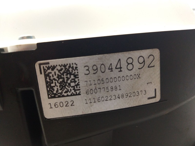 Recambio de cuadro instrumentos para opel astra k lim. 5türig referencia OEM IAM 39044892  