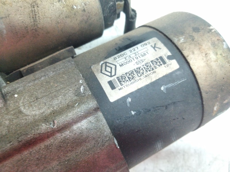 Recambio de motor arranque para renault clio ii fase ii (b/cb0) base authentique referencia OEM IAM 8200227092  