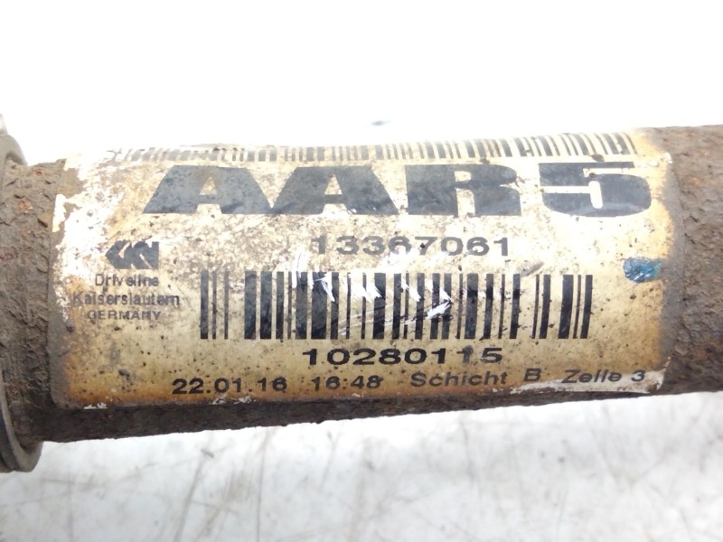 Recambio de transmision delantera izquierda para opel astra k lim. 5türig referencia OEM IAM 13367061  