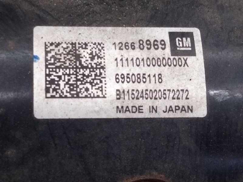 Recambio de motor arranque para opel astra k lim. 5türig referencia OEM IAM 12668969  