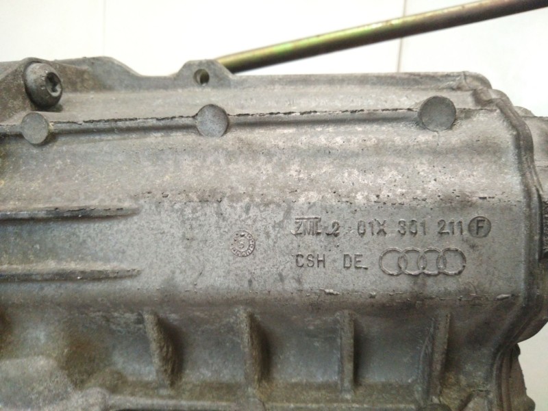 Recambio de caja cambios para audi a4 berlina (8e) 2.0 tdi 16v (103kw) referencia OEM IAM 01X301315F 01X301212F 