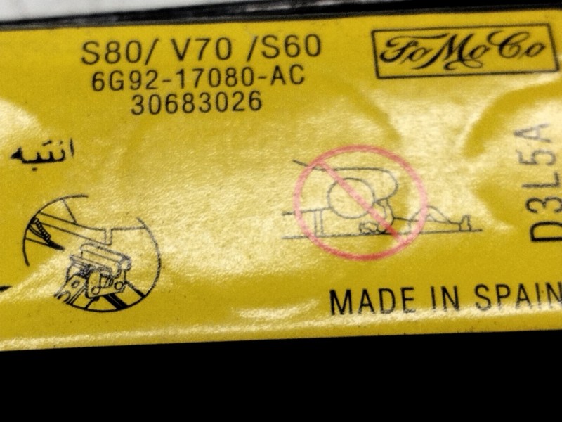 Recambio de gato para volvo s80 berlina d5 momentum referencia OEM IAM 6G9217080AC  