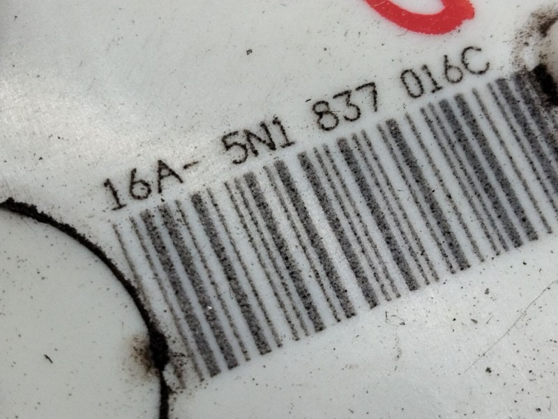 Recambio de cerradura puerta delantera derecha para skoda fabia (5j2 ) 1.2 referencia OEM IAM 5N1837016C  