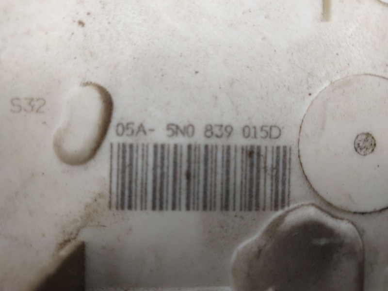 Recambio de cerradura puerta trasera izquierda para skoda fabia (5j2 ) 1.2 referencia OEM IAM 5N0839015D  