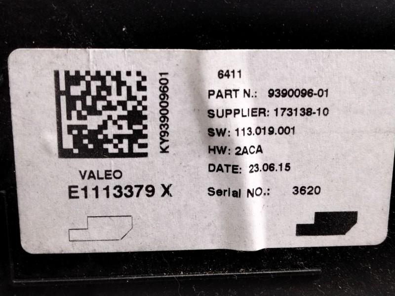 Recambio de calefaccion entera normal para bmw serie 1 lim. (f20/f21) referencia OEM IAM 932513803  