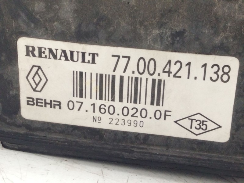 Recambio de electroventilador para renault laguna (b56) 1.6 16v rt referencia OEM IAM 7700421138  