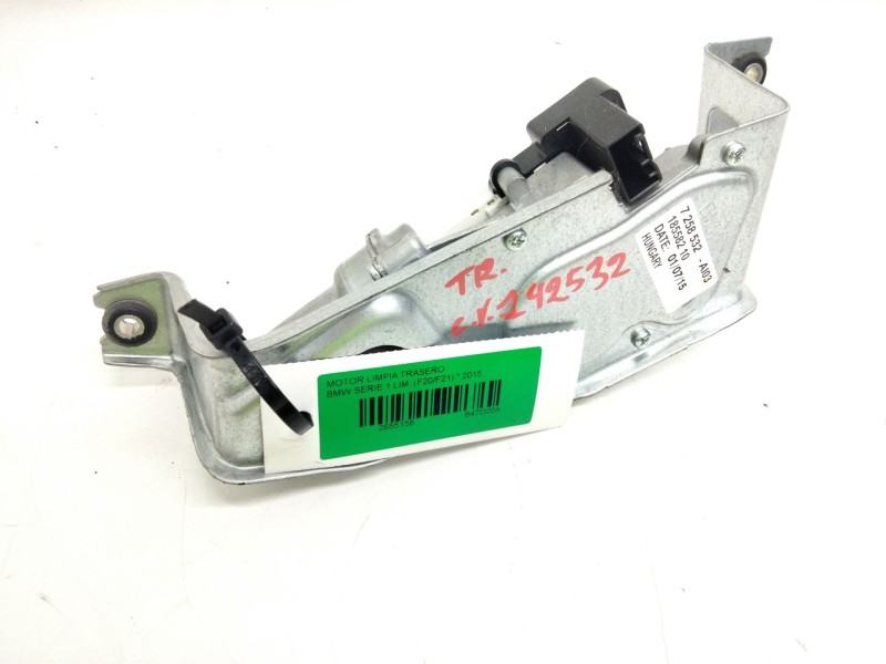 Recambio de motor limpia trasero para bmw serie 1 lim. (f20/f21) referencia OEM IAM 7258532  
