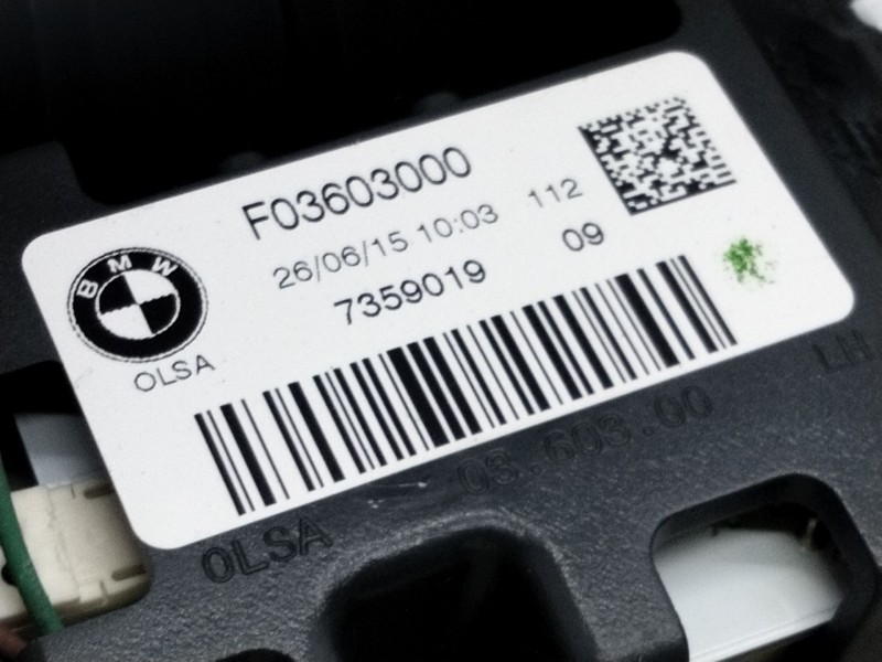 Recambio de piloto trasero izquierdo porton para bmw serie 1 lim. (f20/f21) referencia OEM IAM F03603000  