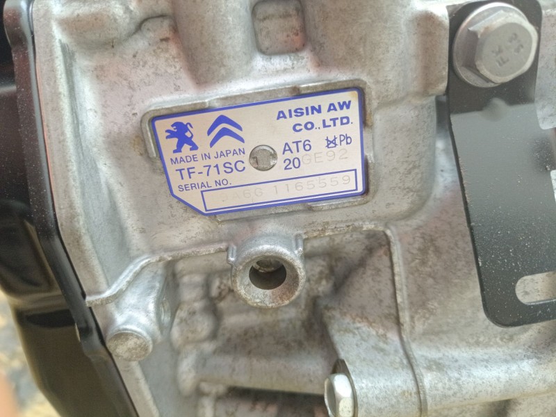 Recambio de caja cambios para peugeot 308 active referencia OEM IAM TF-71SC  