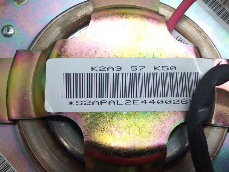 Recambio de airbag delantero izquierdo para kia sephia ll 1.5 cat referencia OEM IAM K2A357K50  