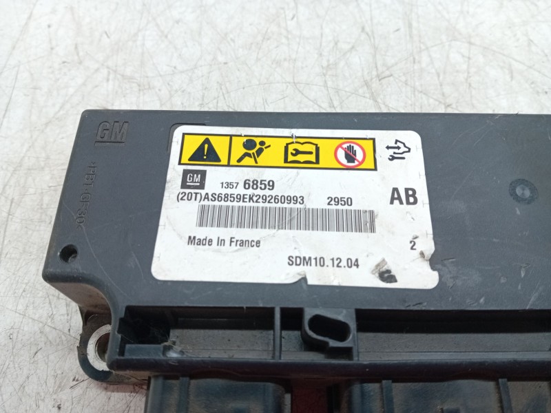 Recambio de centralita airbag para opel meriva 1.7 16v cdti referencia OEM IAM 13576859  
