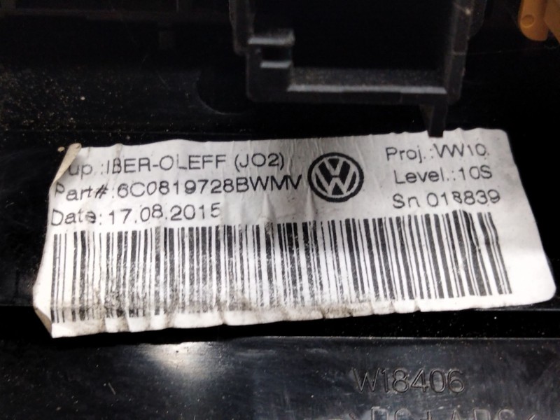 Recambio de aireador central para volkswagen polo (6c1) fresh referencia OEM IAM 6C0829728B  