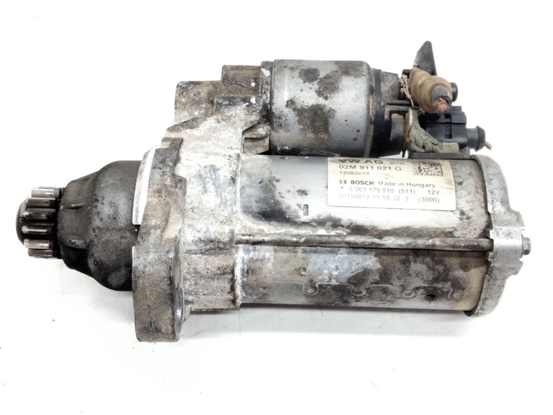 Recambio de motor arranque para volkswagen polo (6c1) fresh referencia OEM IAM 02M911021G  