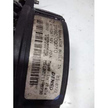 Recambio de alternador para toyota aygo (kgb/wnb) básico referencia OEM IAM 270600Q010  