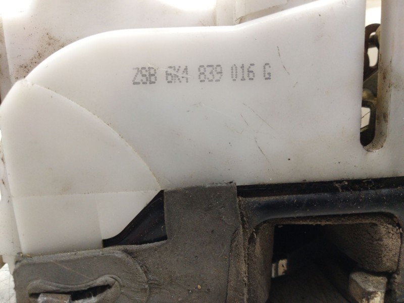 Recambio de cerradura puerta trasera derecha para seat ibiza (6k) 1.9 diesel (1y) referencia OEM IAM 6K4839016G  