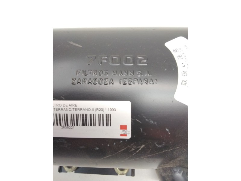 Recambio de caja filtro de aire para nissan terrano/terrano.ii (r20) referencia OEM IAM 7F002  