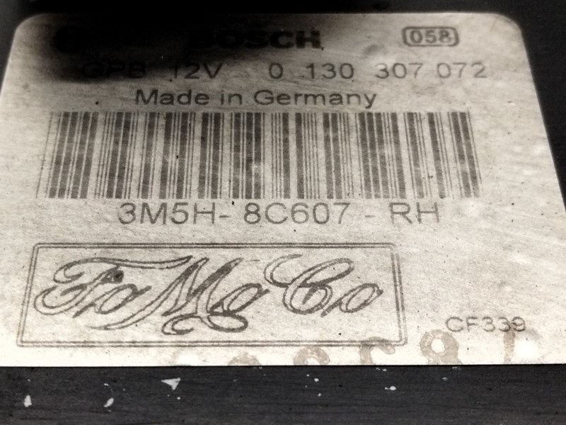 Recambio de electroventilador para ford c-max (cb3) 1.6 tdci cat referencia OEM IAM 3M5H8C607RH  