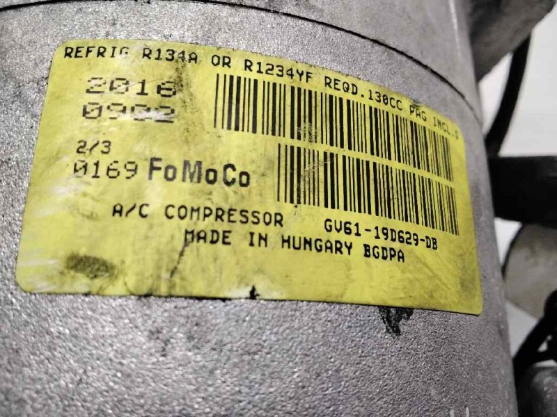 Recambio de compresor aire acondicionado para ford kuga (cbs) titanium referencia OEM IAM GV6119D629DB  