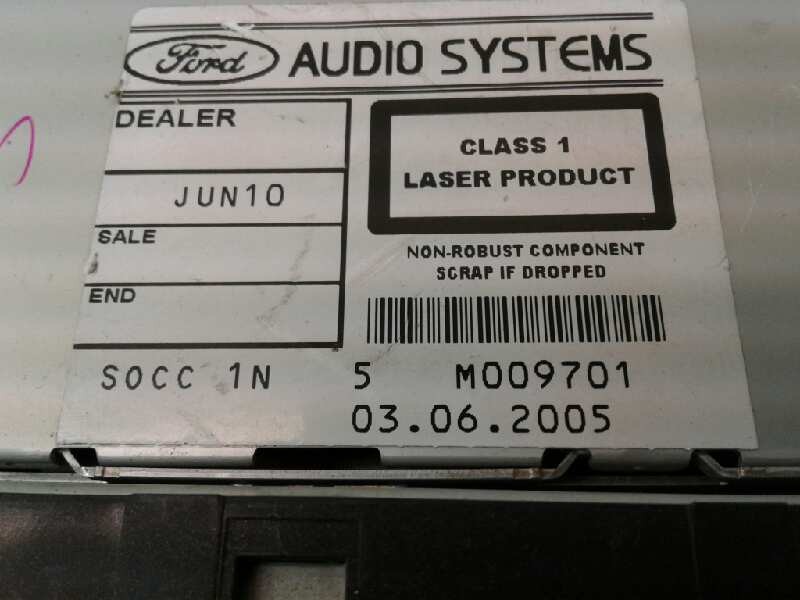 Recambio de sistema audio / radio cd para ford focus berlina (cap) ambiente (d) referencia OEM IAM 4M5718C815BE  