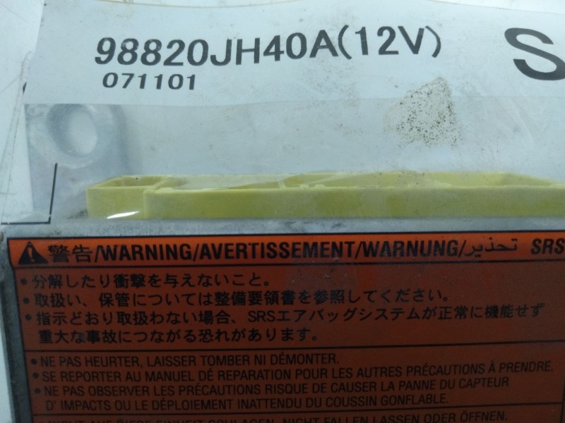 Recambio de kit airbag para nissan x-trail (t31) le referencia OEM IAM   