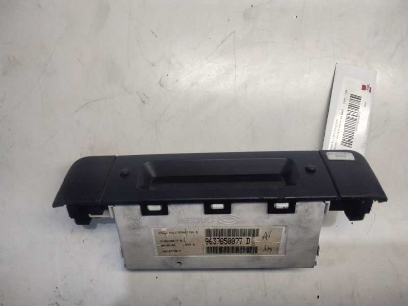 Recambio de pantalla multifuncion para peugeot 406 berlina (s1/s2) srdt referencia OEM IAM 9637850077D  