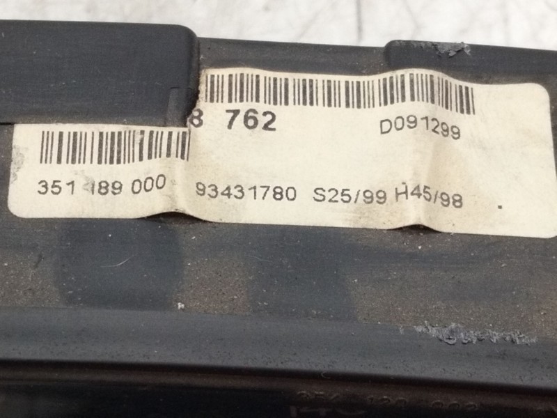 Recambio de cuadro instrumentos para opel zafira a elegance referencia OEM IAM   