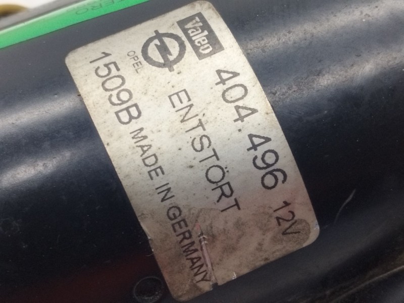 Recambio de motor limpia delantero para opel zafira a elegance referencia OEM IAM 1509B  