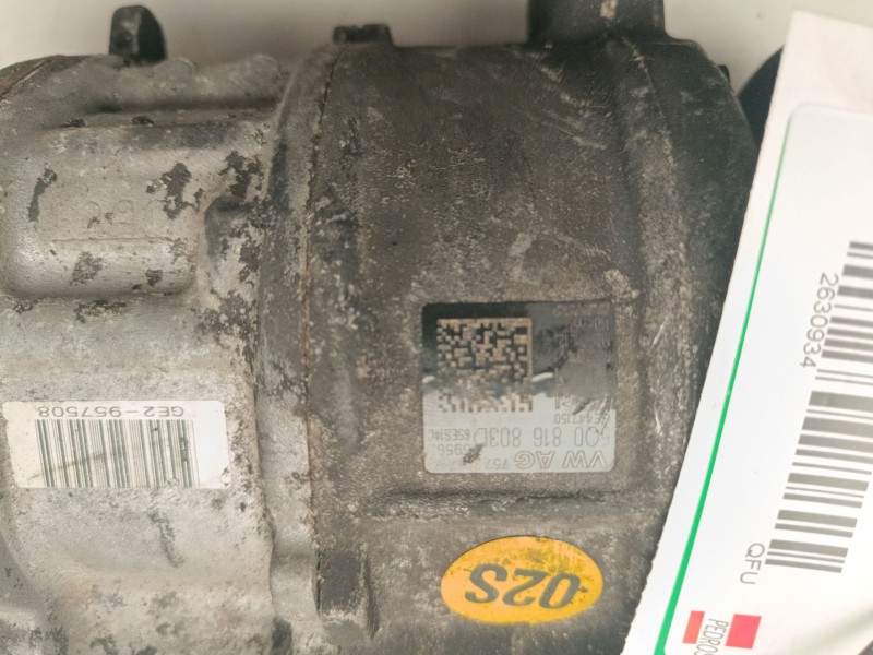 Recambio de compresor aire acondicionado para audi q3 (8ug) 2.0 16v tdi referencia OEM IAM 5Q0816803D  