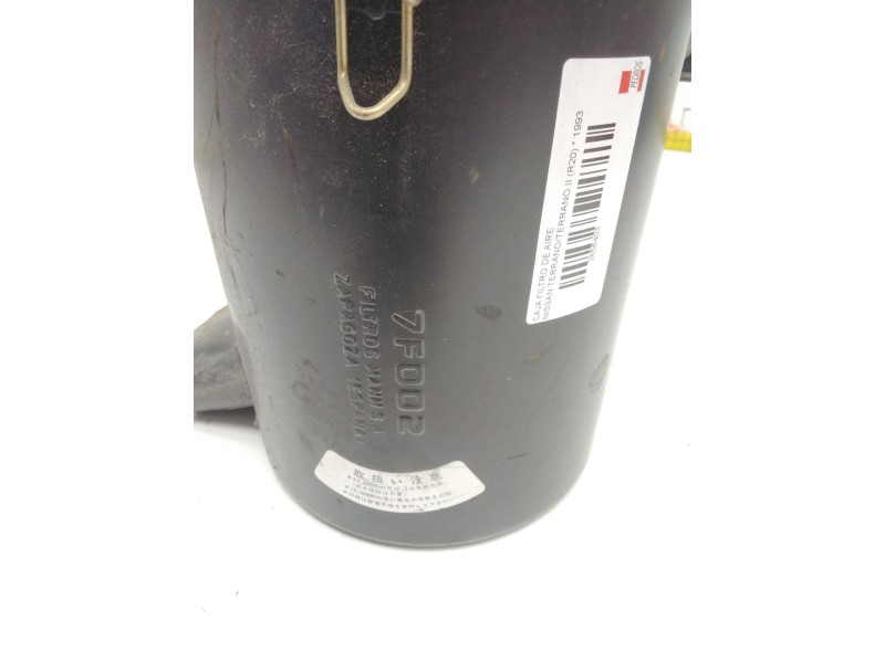 Recambio de caja filtro de aire para nissan terrano/terrano.ii (r20) referencia OEM IAM 7F002  