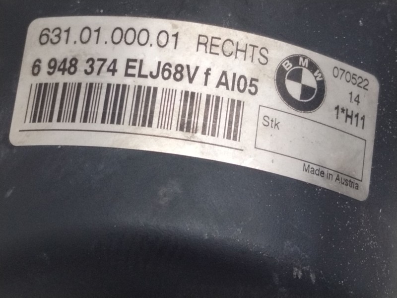 Recambio de faro antiniebla izquierdo para bmw serie 3 berlina (e90) 3.0 turbodiesel cat referencia OEM IAM 6948374  